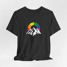Load image into Gallery viewer, Gay Camping Friends Mountain Logo Tee