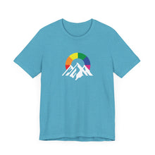 Load image into Gallery viewer, Gay Camping Friends Mountain Logo Tee