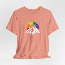 Load image into Gallery viewer, Gay Camping Friends Mountain Logo Tee