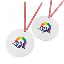 Load image into Gallery viewer, GCF Metal Christmas Ornament — 3 Shapes