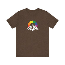 Load image into Gallery viewer, Gay Camping Friends Mountain Logo Tee