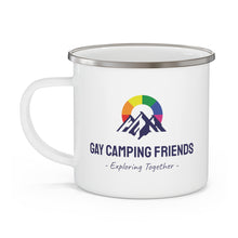Load image into Gallery viewer, GCF Enamel Camping Mug (Text Logo)
