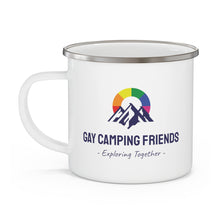 Load image into Gallery viewer, GCF Enamel Camping Mug (Text Logo)