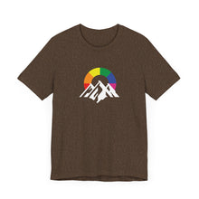 Load image into Gallery viewer, Gay Camping Friends Mountain Logo Tee