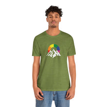 Load image into Gallery viewer, Gay Camping Friends Mountain Logo Tee