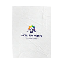 Load image into Gallery viewer, GCF Velveteen Plush Blanket