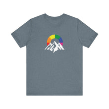Load image into Gallery viewer, Gay Camping Friends Mountain Logo Tee
