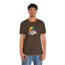 Load image into Gallery viewer, Gay Camping Friends Mountain Logo Tee