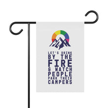 Load image into Gallery viewer, Drink by The Fire GCF Garden & Campsite Banner