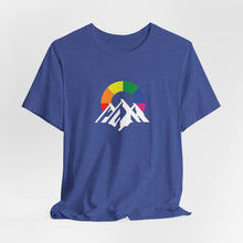 Load image into Gallery viewer, Gay Camping Friends Mountain Logo Tee