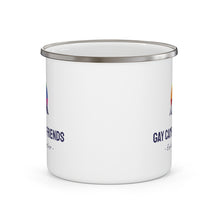 Load image into Gallery viewer, GCF Enamel Camping Mug (Text Logo)