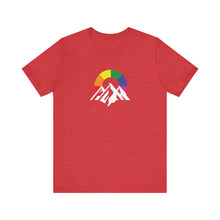 Load image into Gallery viewer, Gay Camping Friends Mountain Logo Tee