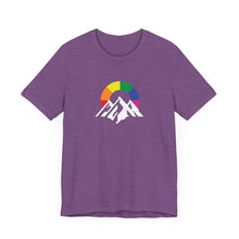 Load image into Gallery viewer, Gay Camping Friends Mountain Logo Tee