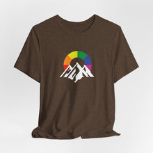 Load image into Gallery viewer, Gay Camping Friends Mountain Logo Tee
