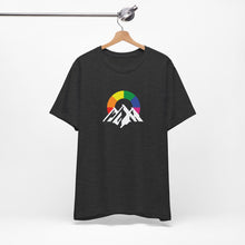 Load image into Gallery viewer, Gay Camping Friends Mountain Logo Tee
