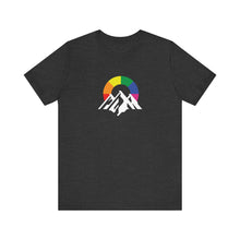 Load image into Gallery viewer, Gay Camping Friends Mountain Logo Tee