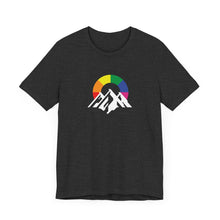 Load image into Gallery viewer, Gay Camping Friends Mountain Logo Tee