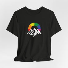 Load image into Gallery viewer, Gay Camping Friends Mountain Logo Tee