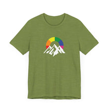 Load image into Gallery viewer, Gay Camping Friends Mountain Logo Tee