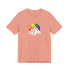 Load image into Gallery viewer, Gay Camping Friends Mountain Logo Tee