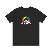 Load image into Gallery viewer, Gay Camping Friends Mountain Logo Tee