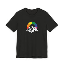 Load image into Gallery viewer, Gay Camping Friends Mountain Logo Tee