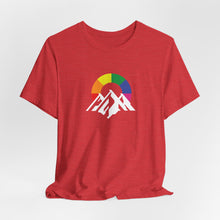 Load image into Gallery viewer, Gay Camping Friends Mountain Logo Tee