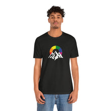 Load image into Gallery viewer, Gay Camping Friends Mountain Logo Tee