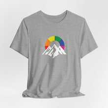 Load image into Gallery viewer, Gay Camping Friends Mountain Logo Tee