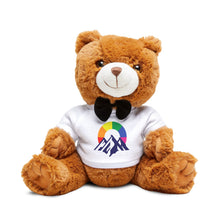 Load image into Gallery viewer, Gay Camping Friends Teddy Bear with T-Shirt