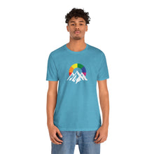 Load image into Gallery viewer, Gay Camping Friends Mountain Logo Tee