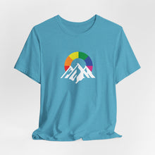 Load image into Gallery viewer, Gay Camping Friends Mountain Logo Tee