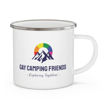 Load image into Gallery viewer, GCF Enamel Camping Mug (Text Logo)
