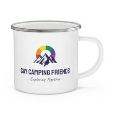 Load image into Gallery viewer, GCF Enamel Camping Mug (Text Logo)