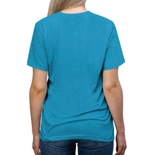 Load image into Gallery viewer, Gay Camping Friends Triblend Mountain Logo Tee
