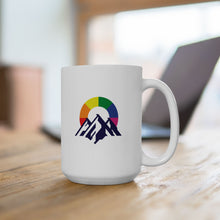 Load image into Gallery viewer, Gay Camping Friends Ceramic Coffee Mug 11oz/15oz
