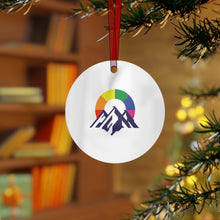 Load image into Gallery viewer, GCF Metal Christmas Ornament — 3 Shapes
