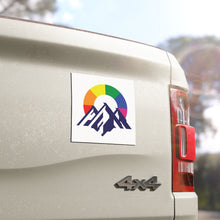 Load image into Gallery viewer, Gay Camping Friends 5x5 Car/Fridge Magnet
