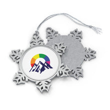 Load image into Gallery viewer, GCF Pewter Snowflake Ornament
