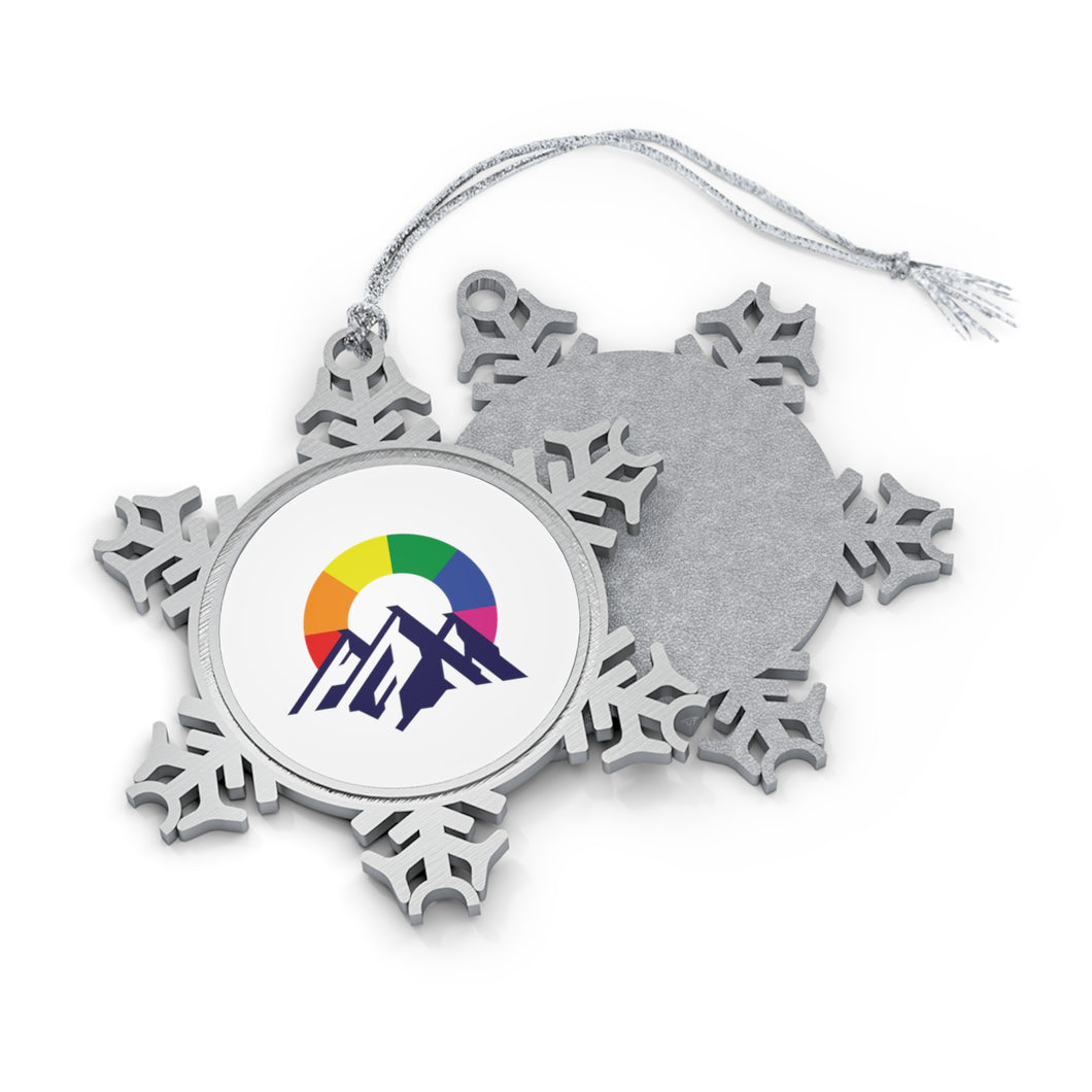 GCF Pewter Snowflake Ornament