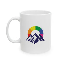 Load image into Gallery viewer, Gay Camping Friends Ceramic Coffee Mug 11oz/15oz
